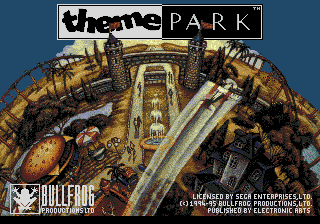 Theme Park (USA, Europe) Title Screen